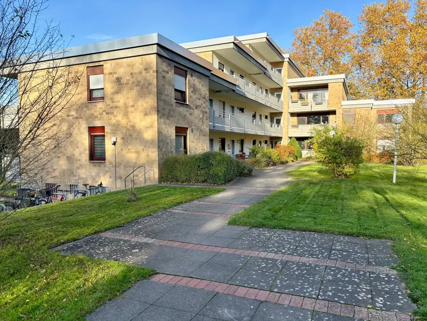 Die gepflegte Wohnanlage