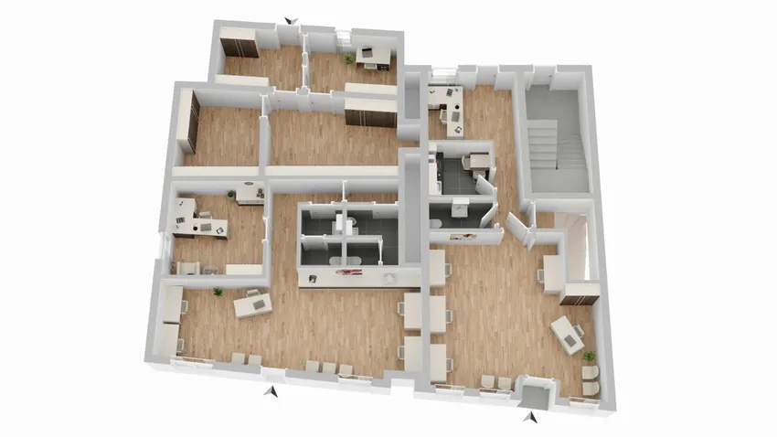 Grundriss Erdgeschoss Königstraße