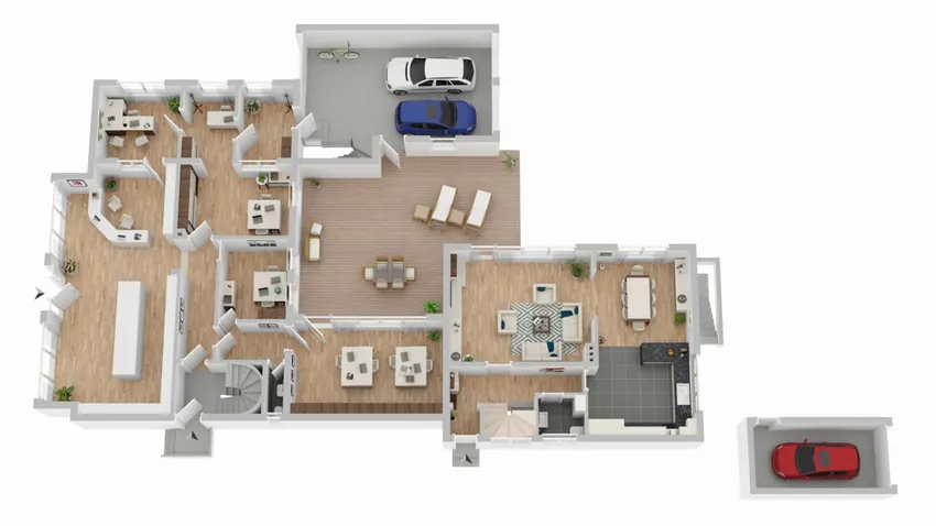 Grundriss Erdgeschoss gesamt