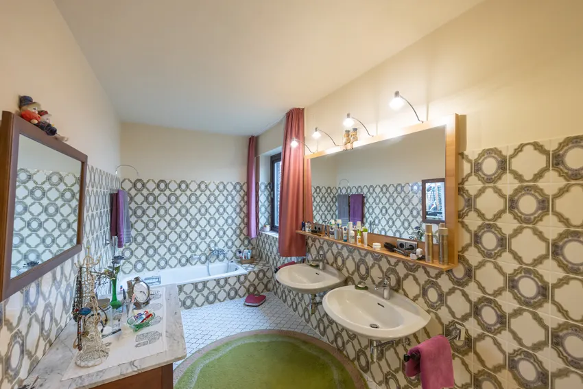Badezimmer im Erdgeschoss