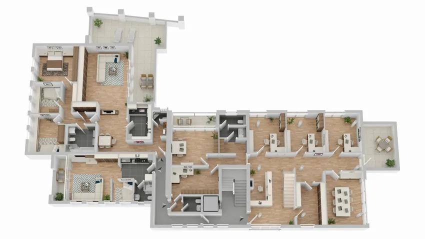 Grundriss 1. Obergschoss