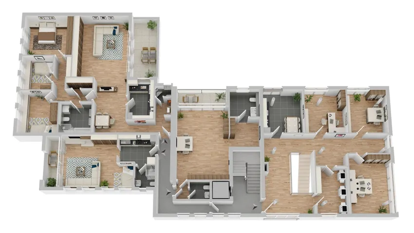 Grundriss 2. Obergschoss