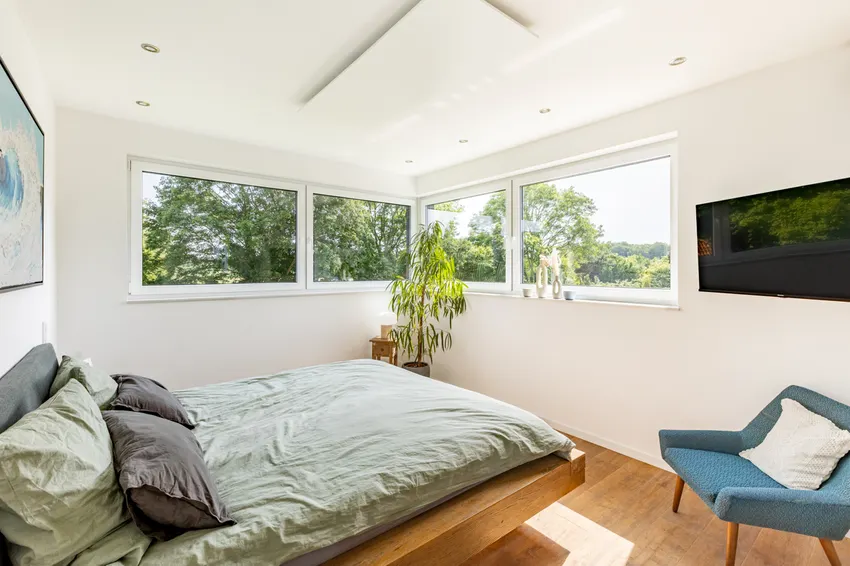 Schlafzimmer im Neubau OG 