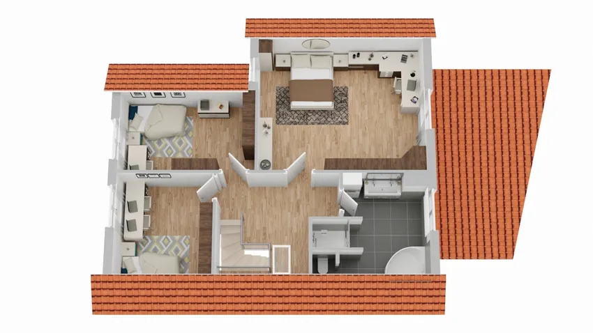 Grundriss Obergeschoss