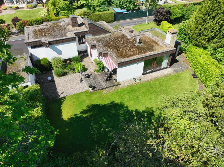 Rückseite Vogelperspektive