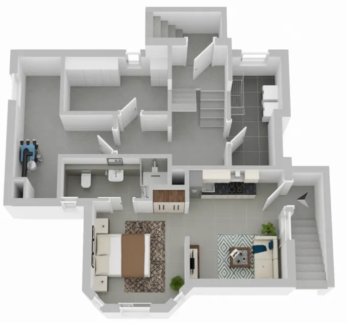 Grundriss Untergeschoss