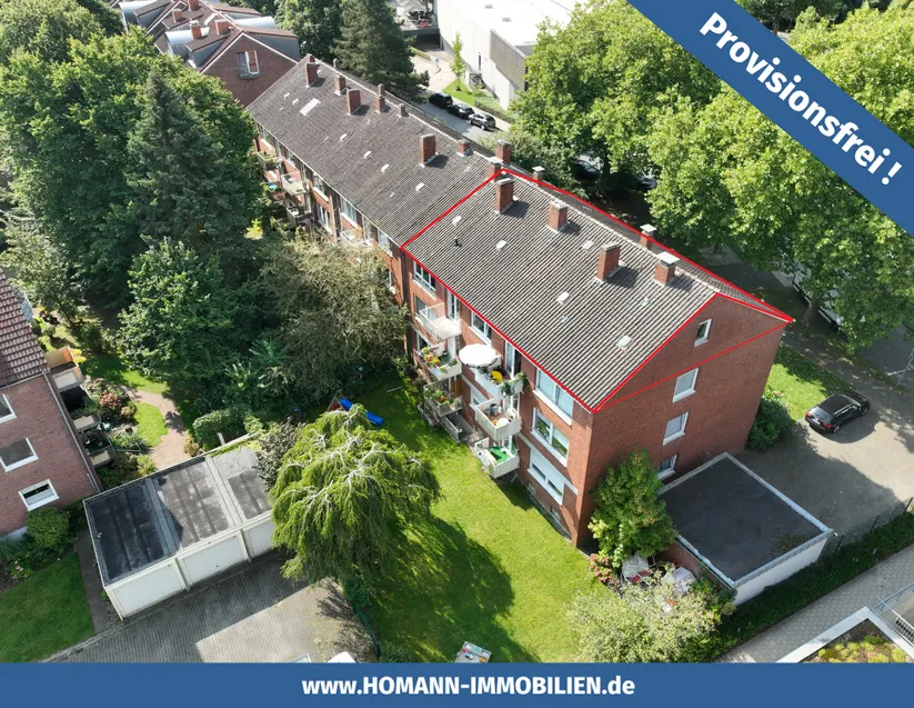 Das ansprechende Wohnhaus in grüner Umgebung