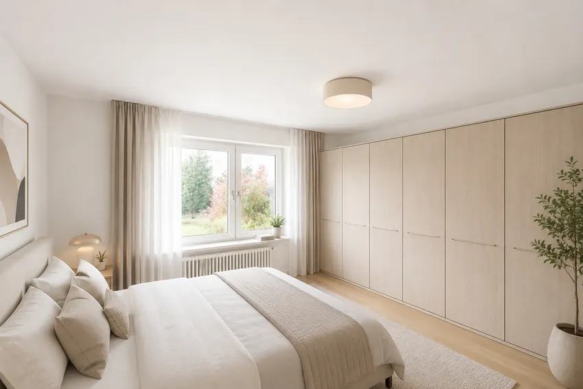 Schlafzimmer EG Visualisierung