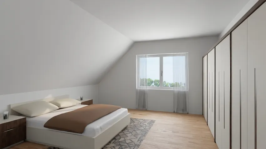 Schlafzimmer - KI Impression