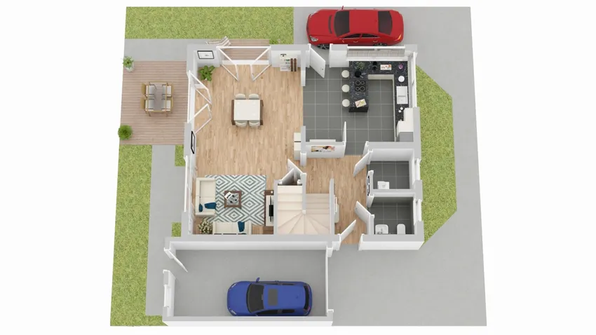Haus 2 Erdgeschoss