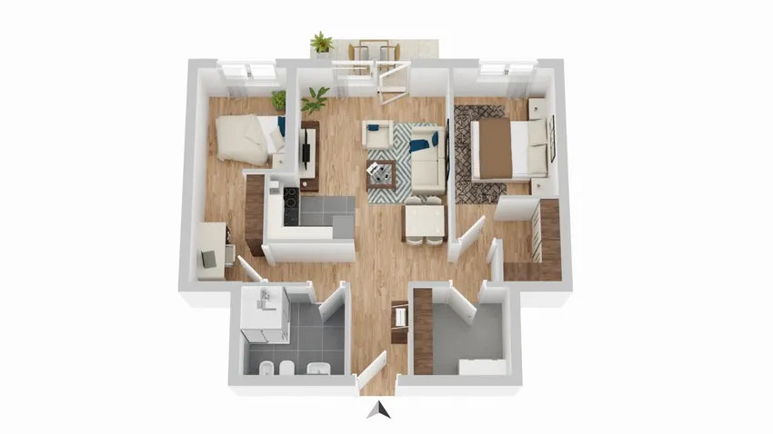 Wohnung 2 Erdgeschoss