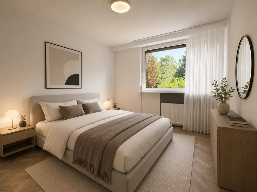 Visualisierung Schlafzimmer