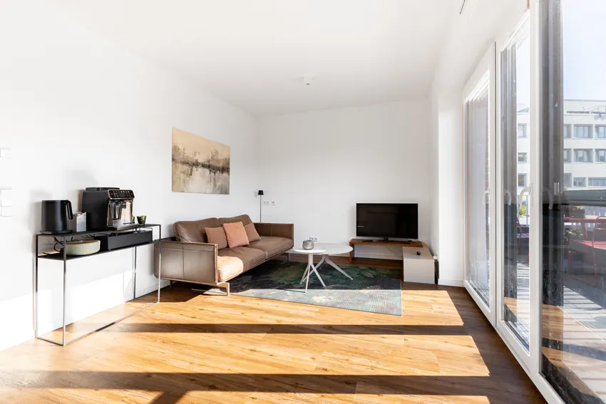 Der Loungebereich mit herrlicher Aussicht