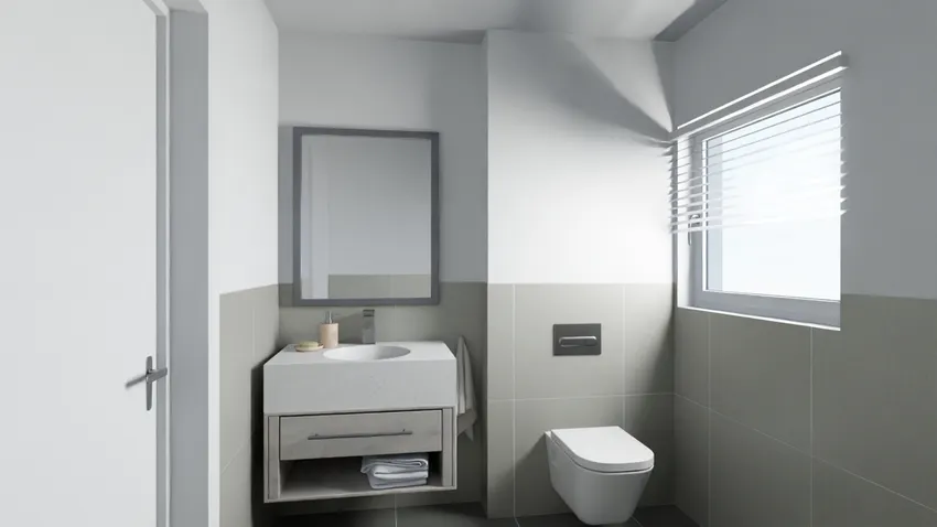 DG WC/Waschbecken - KI Impression