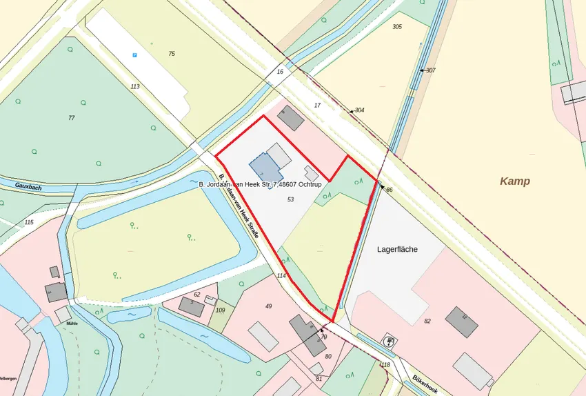Lageplan 