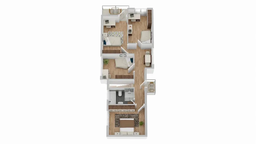 Grundriss Obergeschoss 57a