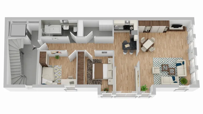 Grundriss 2.OG Wohnung