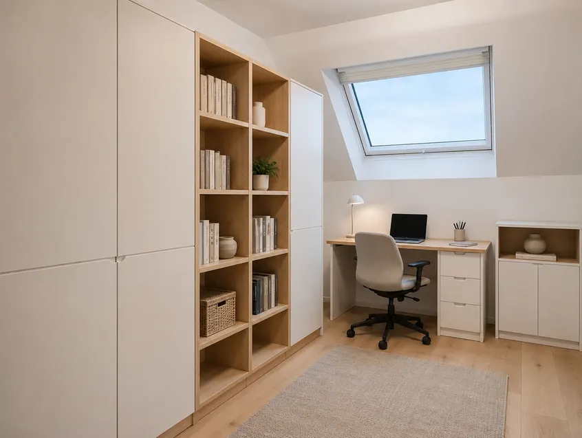 KI-Darstellung Büro