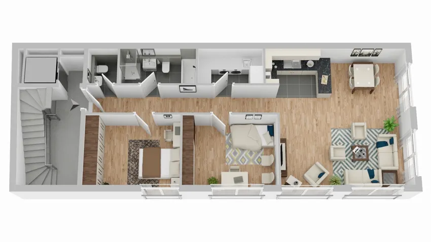 1.OG Wohnung