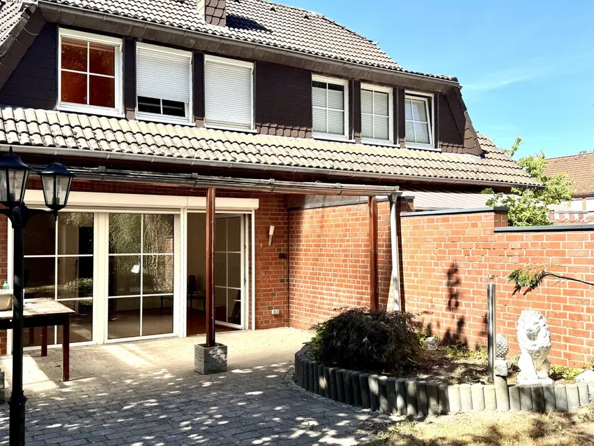 Terrasse mit Überdachung