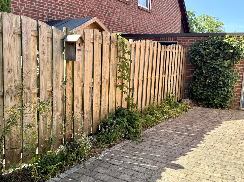 Der Weg zur Garage