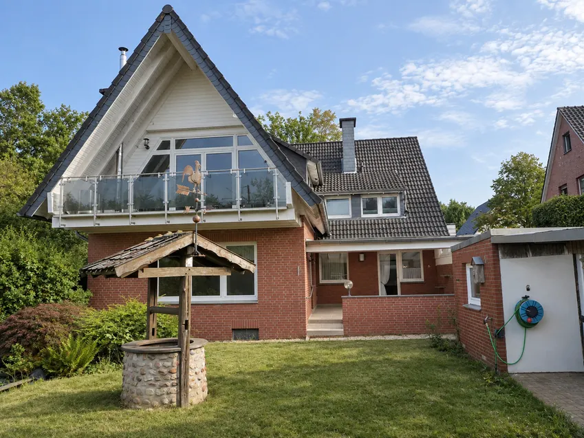 Hausrückseite