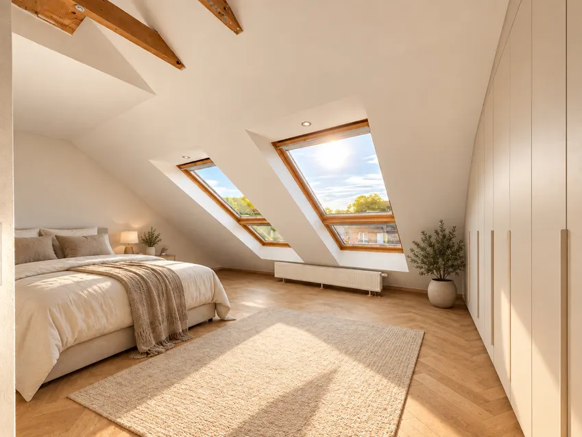 Schlafzimmer – visualisiert