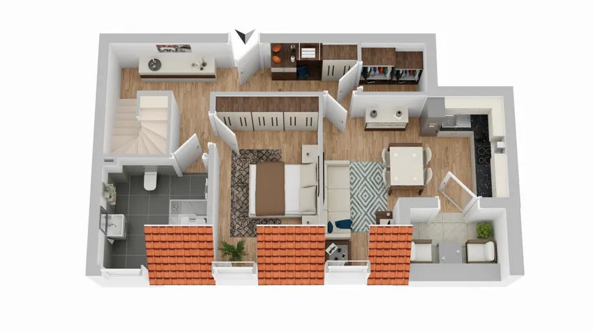 3D-Grundriss