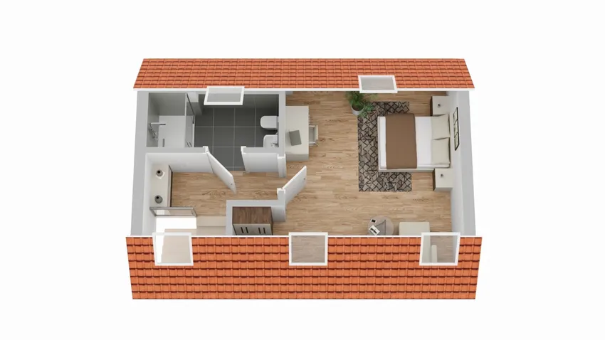 3D-Grundriss Studio