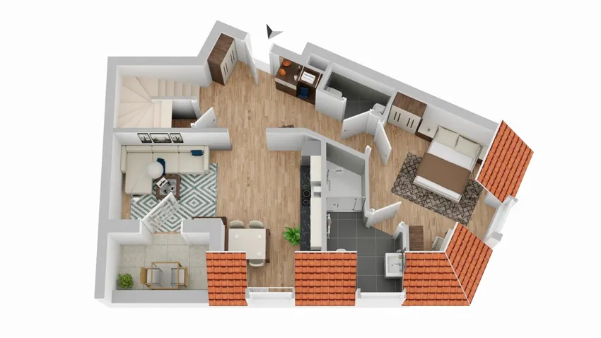 3D-Grundriss