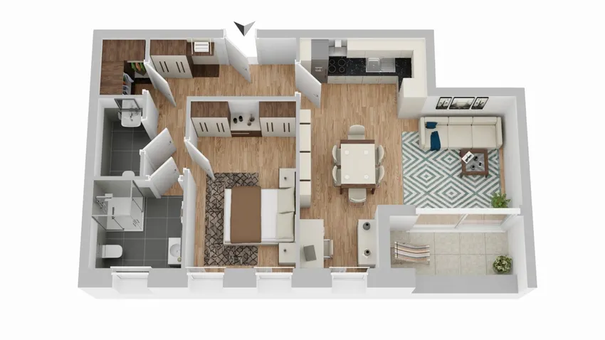 3D-Grundriss