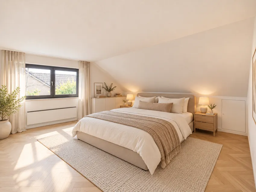 Visualisiertes Schlafzimmer