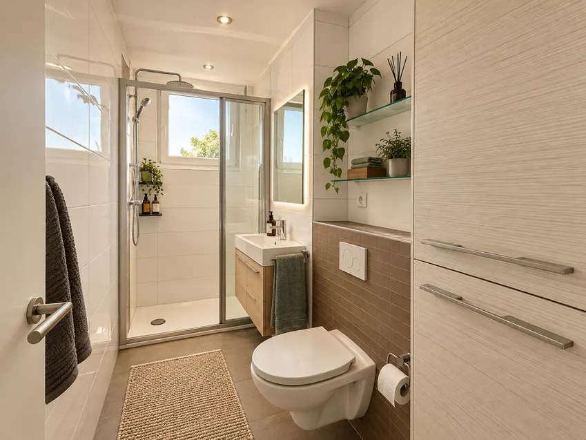 Badezimmer – virtuell eingerichtet