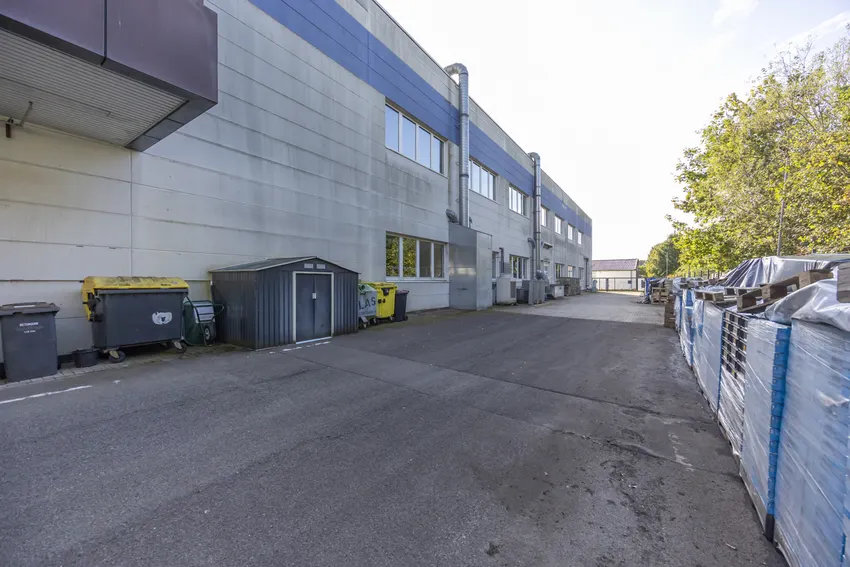 Ansicht Produktionshalle hinten