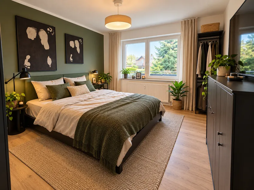 OG rechts: Schlafzimmer