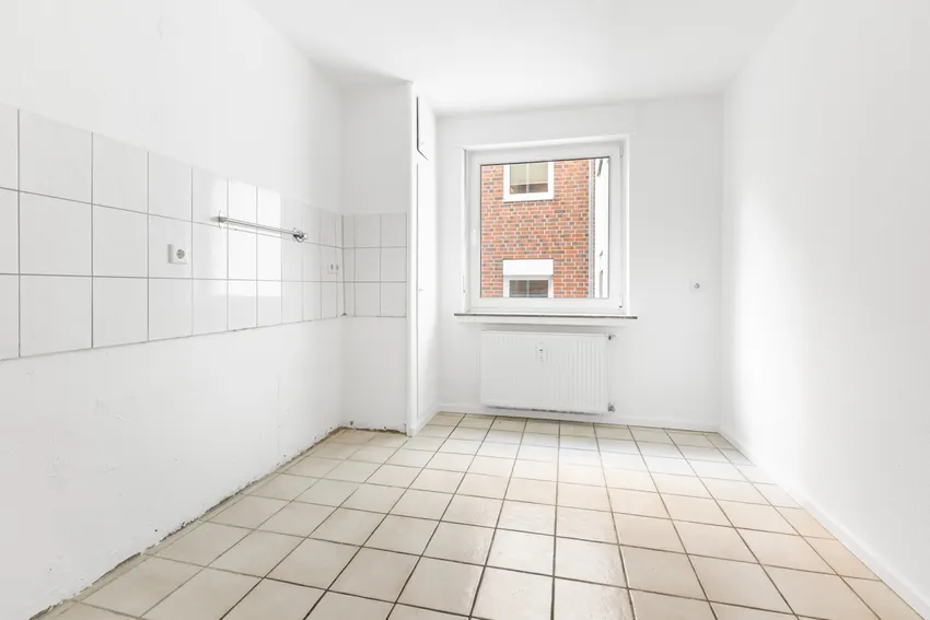 Die geräumige Küche mit Platz auch für einen Essbereich