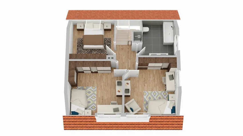 Grundriss 1. Obergeschoss