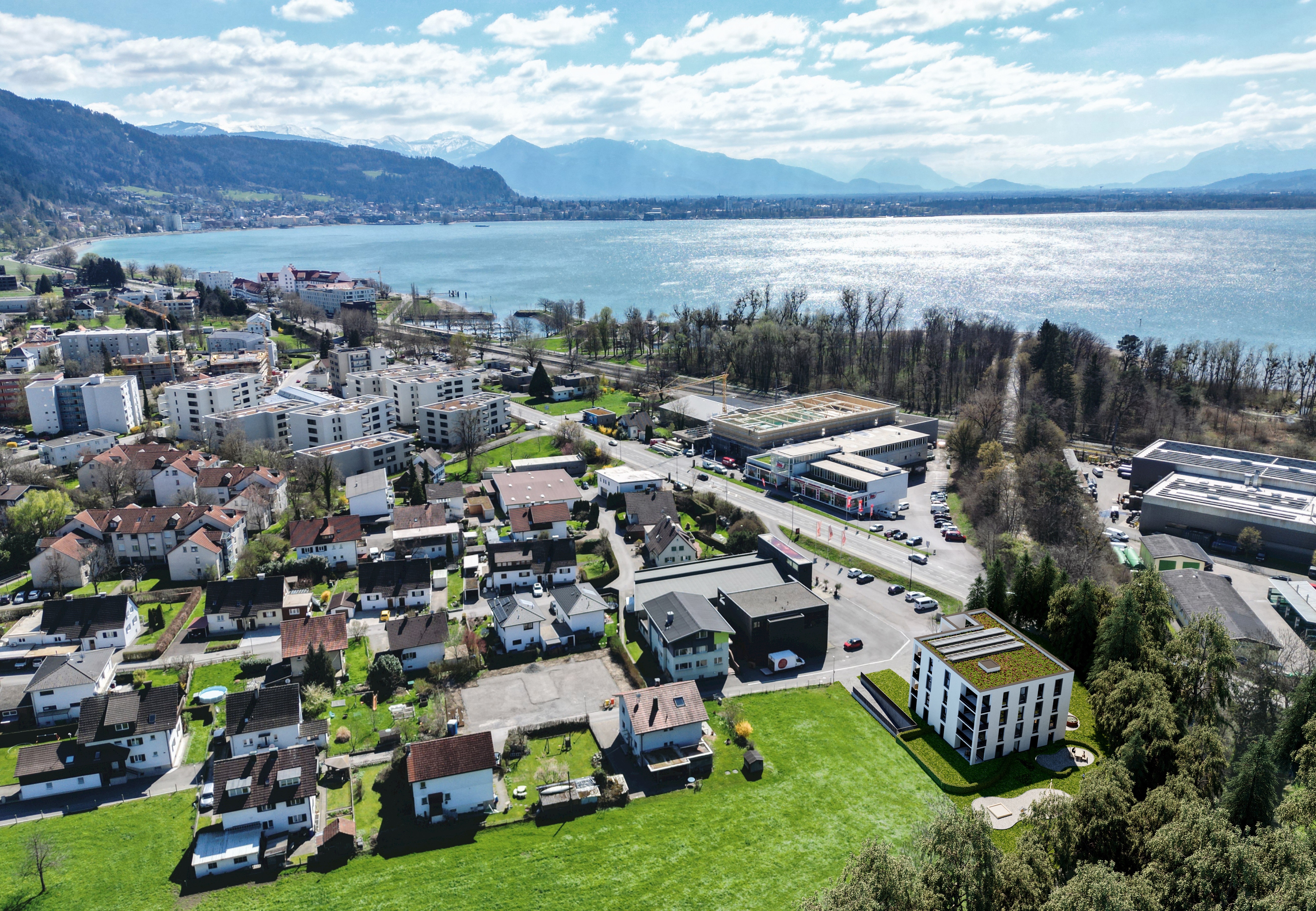 Neubau: Exklusives Wohnen am Bodensee &ndash; Luxuri&ouml;ses 5-Zimmer- Penthouse mit zwei Terrassen