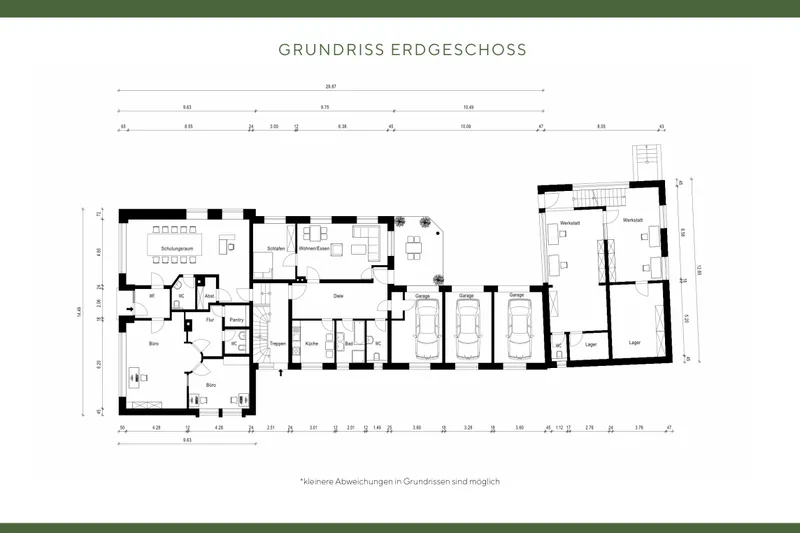 Grundriss EG