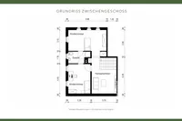 Grundriss Zwischengeschoss