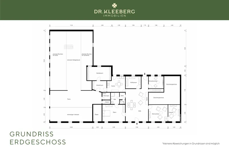 Grundriss Erdgeschoss