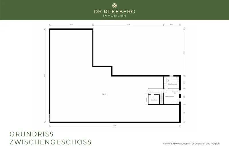 Grundriss Zwischengeschoss