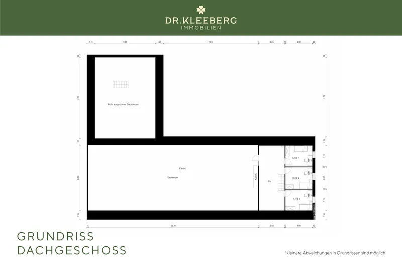 Grundriss Dachgeschoss