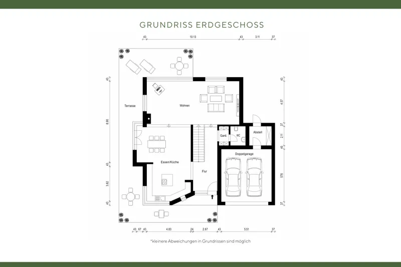 Grundriss Erdgeschoss