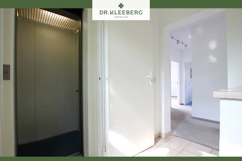 Aufzug zum Dachgeschoss