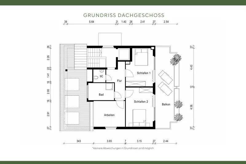 Grundriss DG