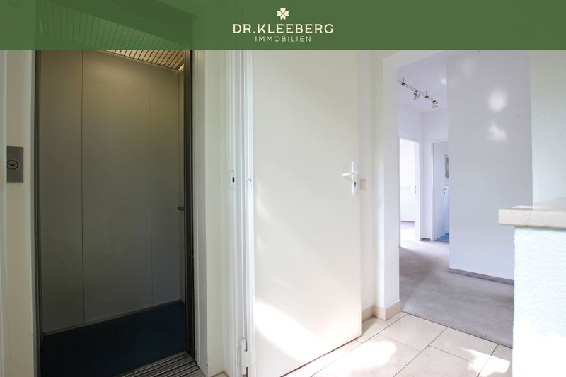 Aufzug zum Dachgeschoss