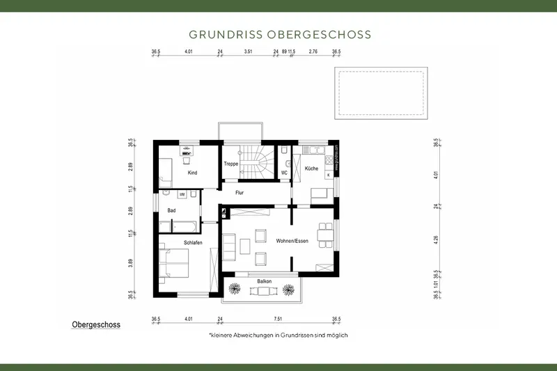 Grundriss OG