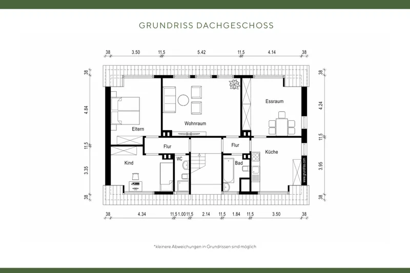 Grundriss DG