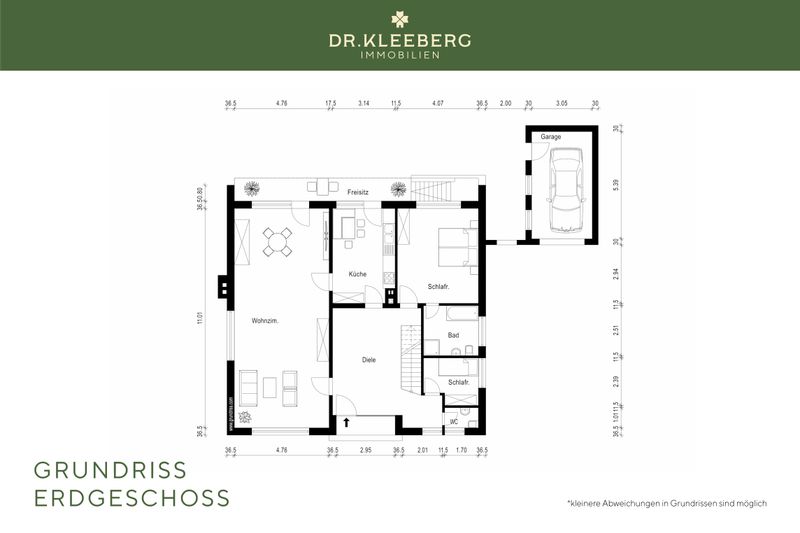 Grundriss Erdgeschoss